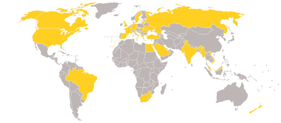 LoadCargo.in is used by companies across dozens of countries worldwide.